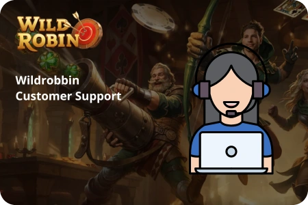 Wild Robbin Casino 24/7 customer support via live chat and email